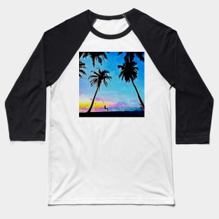 Ocean sunset Baseball T-Shirt